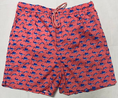 US Apparel Marlin Fish Men’s Swim Shorts Swimsuit