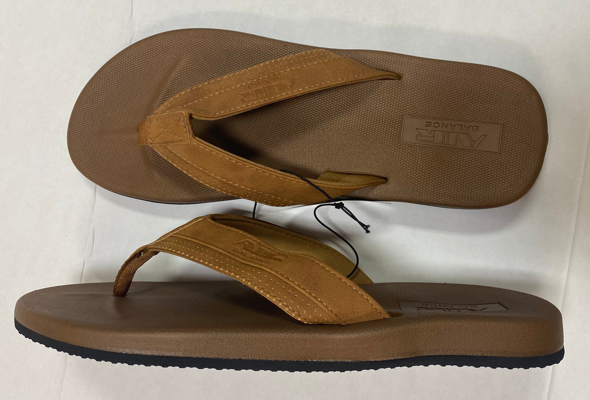 Air balance mens flip flops online