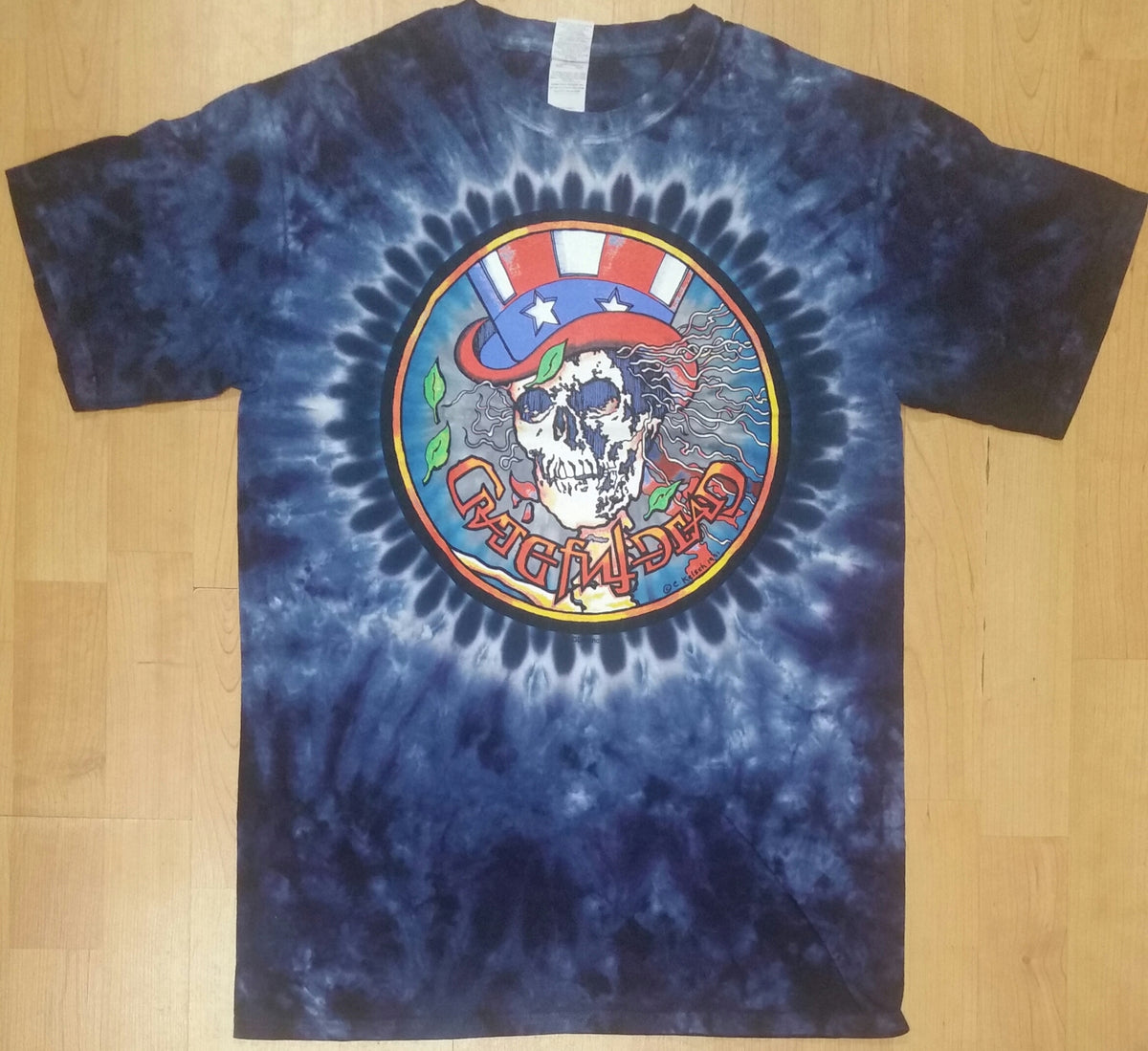 Grateful Dead Carpet Ride Tie Dye T-Shirt SM