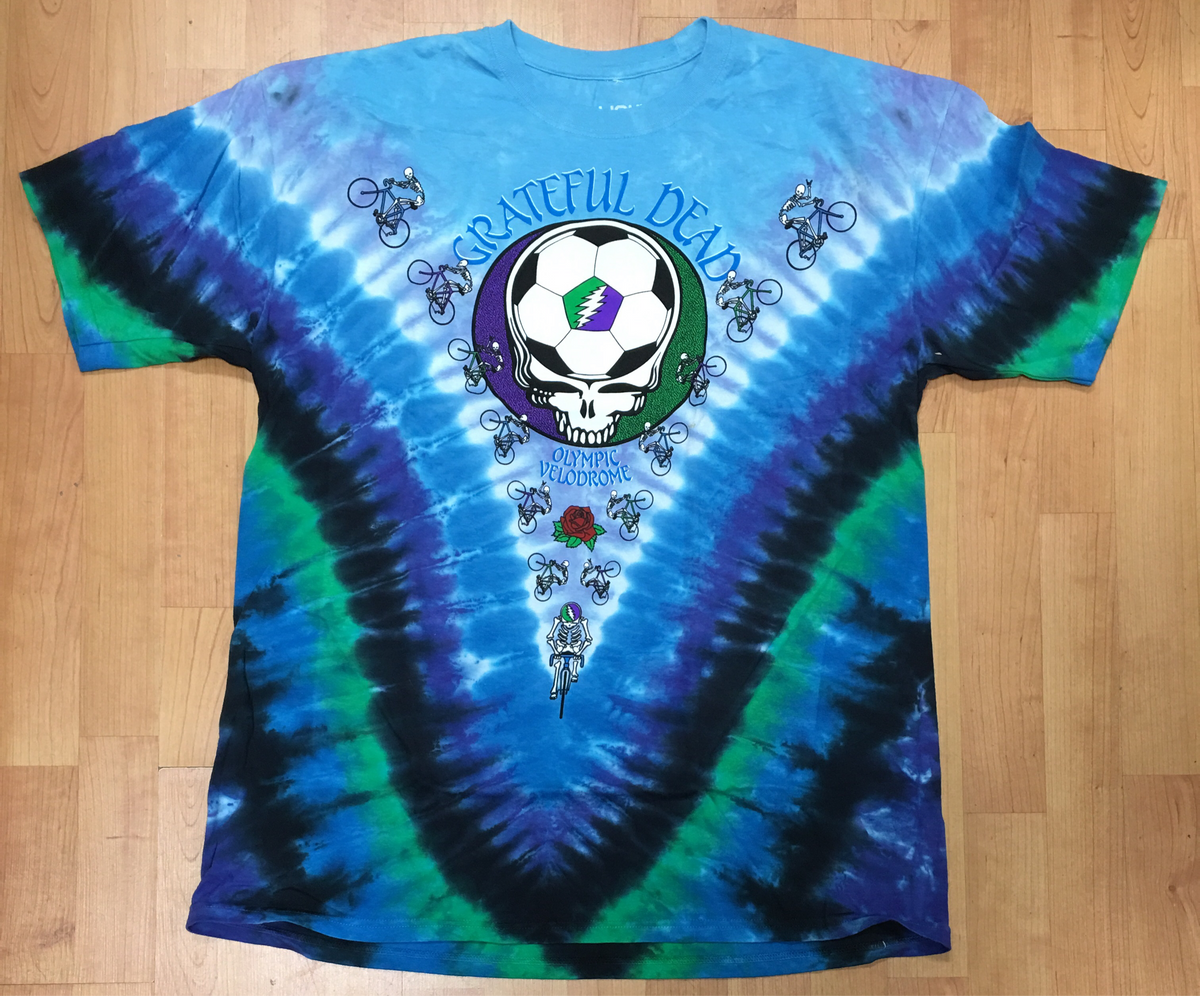 Skulls Boneyard Tie-Dye T-Shirt