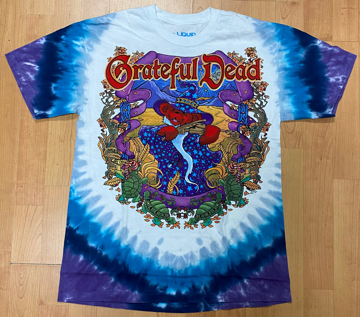 Grateful Spiral Alien Bears Tie Dye Men's Shirt – 28th Street Beach Variety