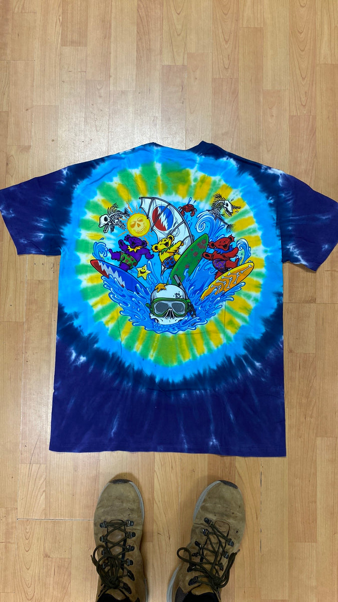 Grateful Dead Summertime Surf Tie Dye Men's Shirt – 28th Street Beach  Variety
