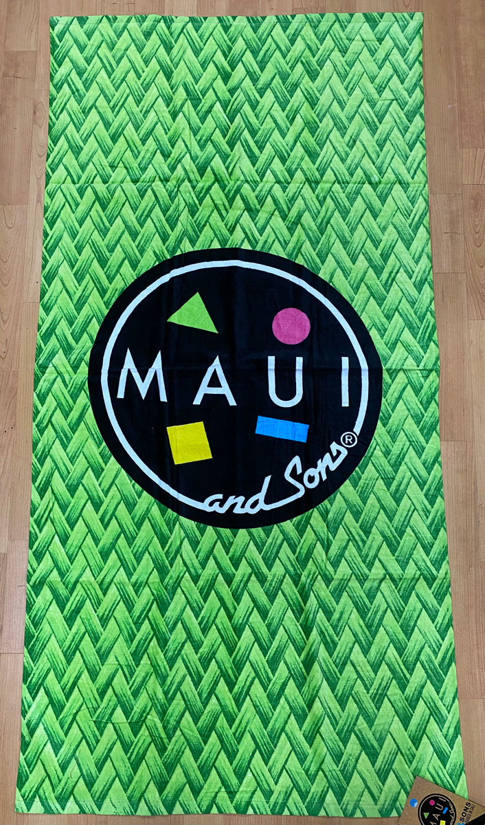 Maui and Sons Bamboo Look Beach Towel 28th Street Beach Variety