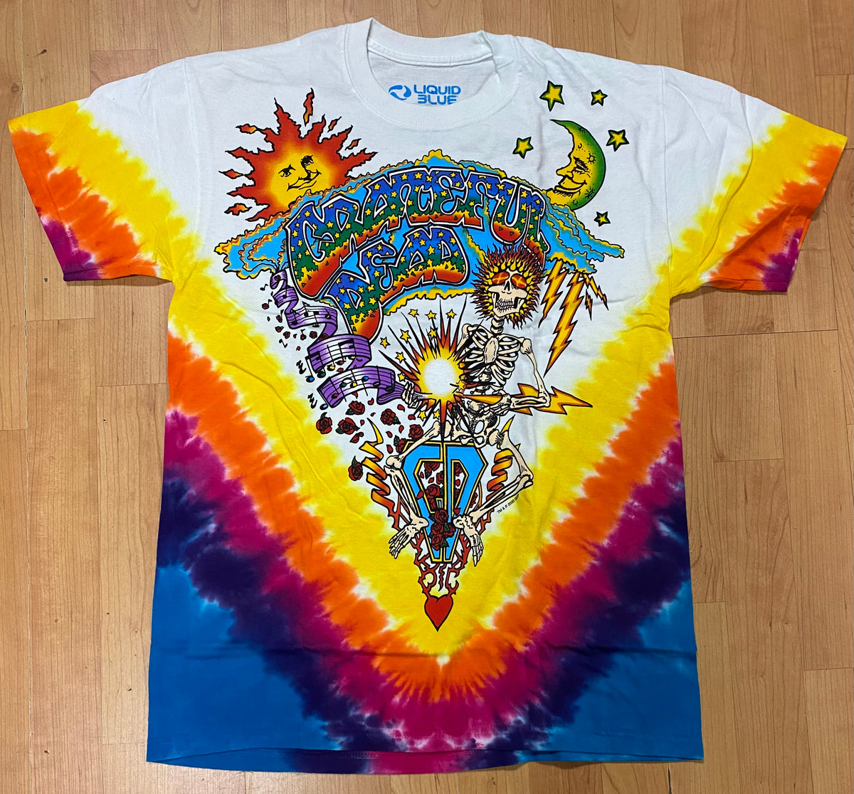 Grateful Dead Desert Skull Tie Dye Men's Shirt – 28th Street Beach Variety