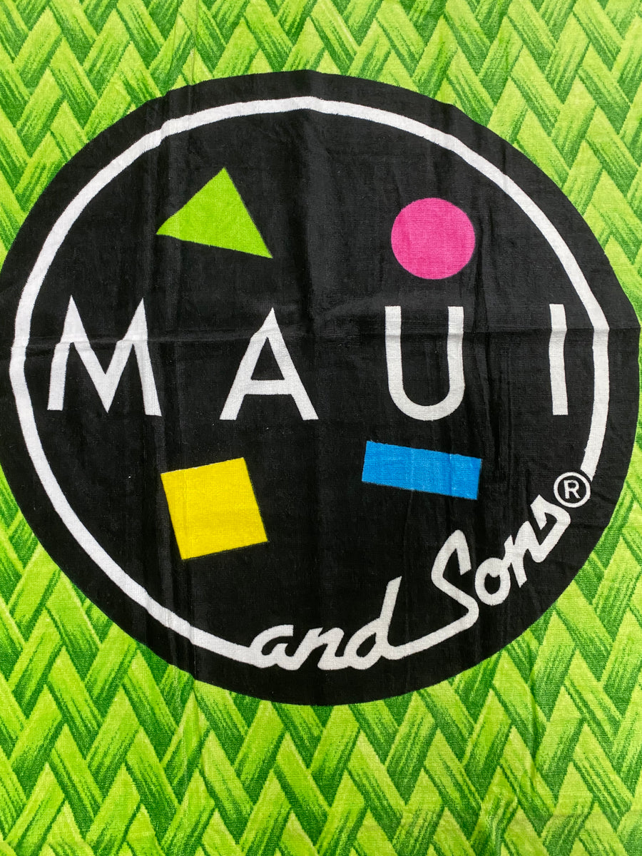 Maui and Sons Bamboo Look Beach Towel 28th Street Beach Variety