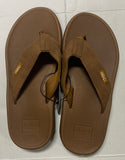 Air Balance Brown Men's Comfort Sole Flip Flops Sandals