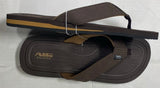 Air Balance Men’s Big Sizes 13 14 15 Brown Flip Flops Sandals