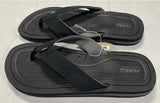 Air Balance Men’s Big Sizes 13 14 15 Black Flip Flops Sandals