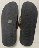 Air Balance Men’s Big Sizes 13 14 15 Brown Flip Flops Sandals