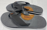 Air Balance Men’s Big Sizes 13 14 15 Gray Flip Flops Sandals