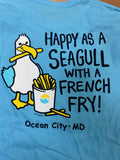 Happy as a Seagull Ocean City, MD Men's Shirt