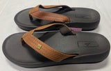 Lia Women’s Brown Comfort Beach Flip Flops Sandals