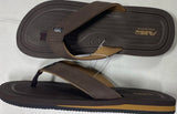 Air Balance Men’s Big Sizes 13 14 15 Brown Flip Flops Sandals