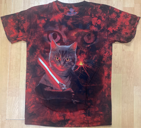 Lord Anakitten Red Tie Dye Men's Shirt