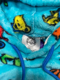 Grateful Dead Polar Fleece Unisex Dancing Bears Hooded Sweatshirt