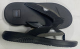Air Balance Men's Lightweight Black Flip Flops Sandals