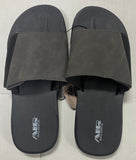 Air Balance Comfort Men's Gray Flip Flops Adjustable Slide Sandals