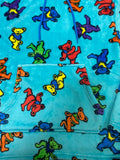Grateful Dead Polar Fleece Unisex Dancing Bears Hooded Sweatshirt