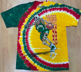 Lithuania Drivin’ Basketball Grateful Dead Tie Dye Men's Shirt