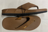 Air Balance Brown Men's Comfort Sole Flip Flops Sandals