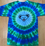 Grateful Dead World Bears Tie Dye Men's Shirt