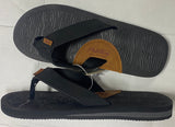 Air Balance Men’s Big Sizes 13 14 15 Black Flip Flops Sandals