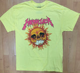 Metallica Yellow Flaming Sun Men's Shirt