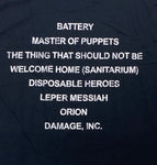 Metallica Master Of Puppets Men's Black Shirt