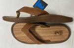 New Wave Floating Woody Look Men's Flip Flops Sandals