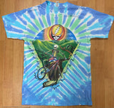 Grateful Dead Vermont Biker Tie Dye Men's Shirt