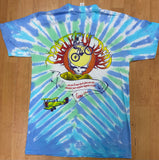 Grateful Dead Vermont Biker Tie Dye Men's Shirt