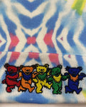 Grateful Dead Tie Dye Dancing Bears Knit Hat