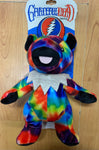 Grateful Dead Dancing Tie Dye Bear Medium Dog Toy