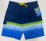 Banana Boat 50 UPF Dark Blue Multicolor Men’s Swim Shorts Swimsuit