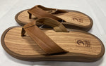 New Wave Floating Woody Look Men's Flip Flops Sandals