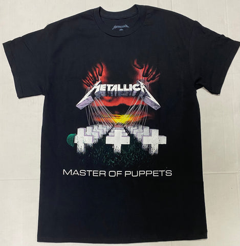 Metallica Master Of Puppets Men's Black Shirt