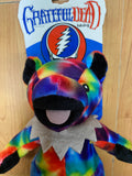 Grateful Dead Dancing Tie Dye Bear Medium Dog Toy