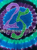 Grateful Dead Steal Your Face Calendar Tie Dye Men's Shirt