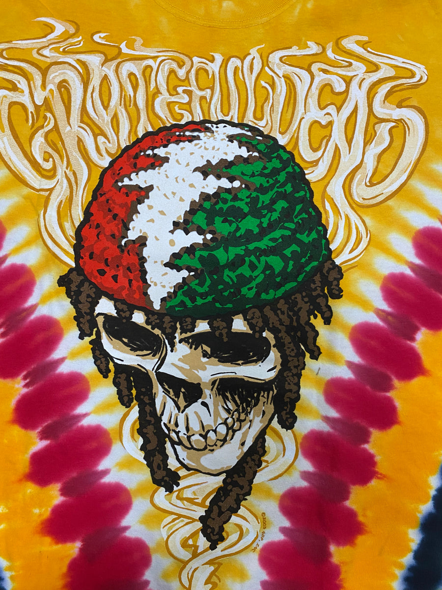 Grateful Dead Rasta Dead Tie Dye Men's Shirt – 28th Street Beach Variety