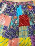 Patchwork Women’s One Size Hippie Festival Skirt