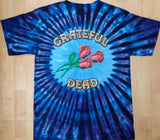 Grateful Dead Steal Your Face Owl Dye Men's Shirt
