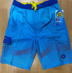 Banana Boat 50 UPF Blue Pinstripe Men’s Swim Shorts Swimsuit