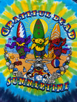 Grateful Dead Summertime Surf Tie Dye Men's Shirt