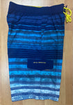 Banana Boat 50 UPF Blue Striped Men’s Swim Shorts Swimsuit