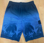 Banana Boat 50 UPF Blue Palm Tree Men’s Swim Shorts Swimsuit
