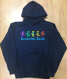 Grateful Dead Dancing Bears Men's Hooded Sweatshirt