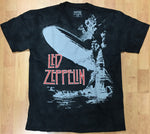 Led Zeppelin Exploding Men's Tie Dye Shirt