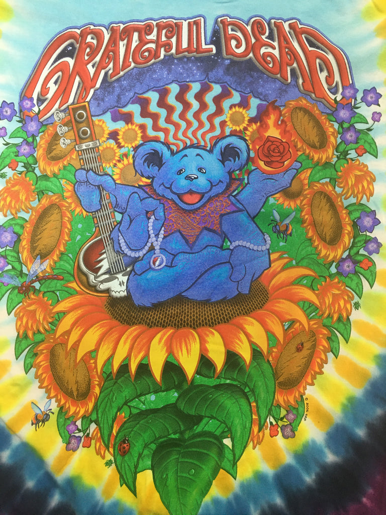 Grateful Dead Guru Bear Tie-Dye T-Shirt