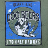 In Dog Beers Ocean City, MD Men's Shirt