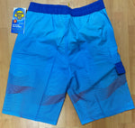 Banana Boat 50 UPF Blue Pinstripe Men’s Swim Shorts Swimsuit